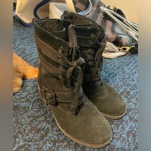 Ugg Combat Boots in Black